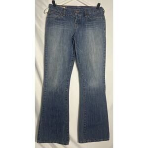 Vintage Abercrombie Fitch Jeans Womens 4R Bootcut Button Up Western USA Made Y2K